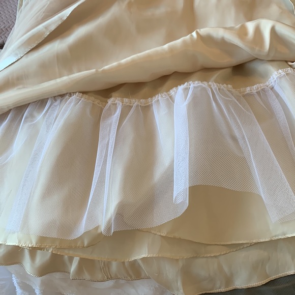 MARINA Ivory toole skirt - Picture 7 of 12